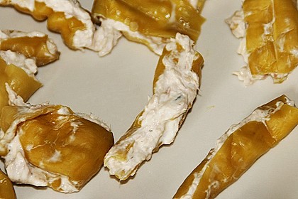 Zwiebelringe und Brokkoli im Bierteig 3