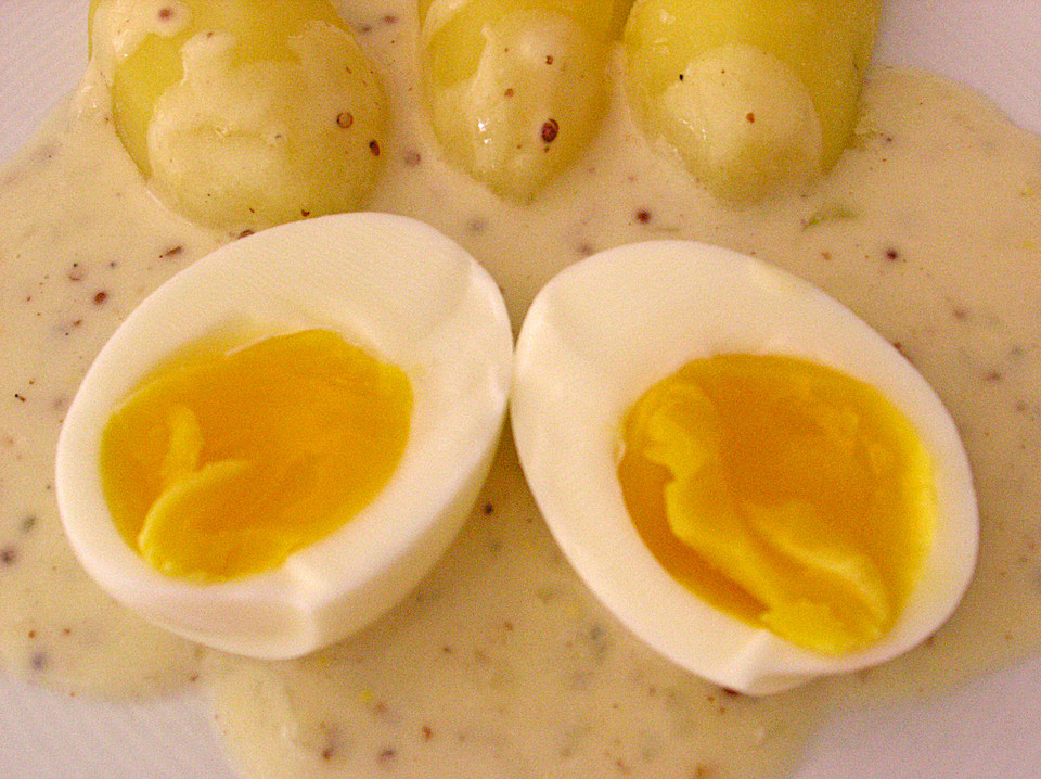 Eier in körniger Senfsoße (Rezept mit Bild) von blulichblau | Chefkoch.de