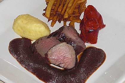 Glasiertes Schweinefilet 6