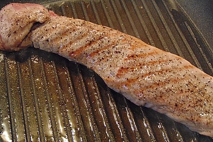 Glasiertes Schweinefilet 3