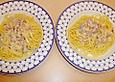 Spaghetti mit Speck und Gorgonzola