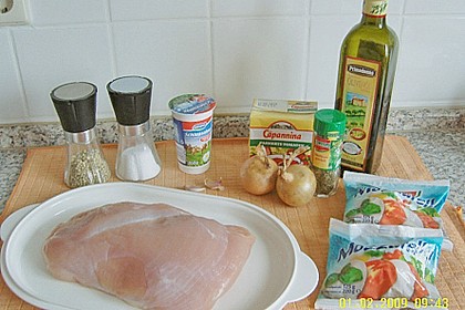 &Uuml;berbackene Putenbrustfilets 6