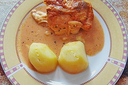 &Uuml;berbackene Putenbrustfilets 7