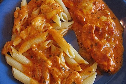 &Uuml;berbackene Putenbrustfilets 4