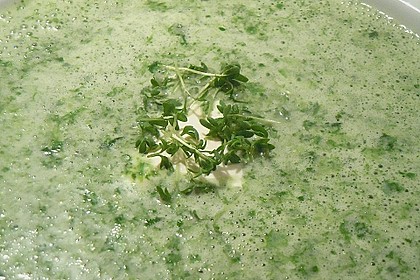 Cremesuppe vom Feldsalat 2