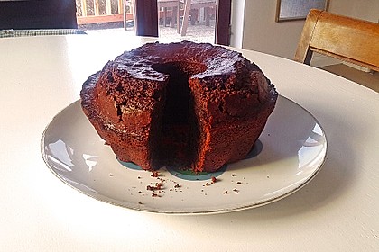 Veganer Schoko - Nuss - Kokos - Kuchen 15