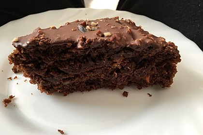 Veganer Schoko - Nuss - Kokos - Kuchen 9