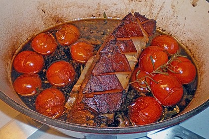 Bayrischer Schweinsbraten mit Kruste