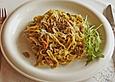 Tagliatelle 'Heu und Stroh'