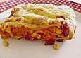 Lasagne mexikanische Art