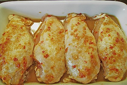 Gegrillte H&auml;hnchenbrust mit Koriandersauce 2