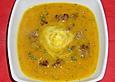 Orangen - M&ouml;hren - Suppe mit Hack