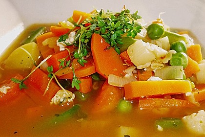 Gem&uuml;sesuppe 1