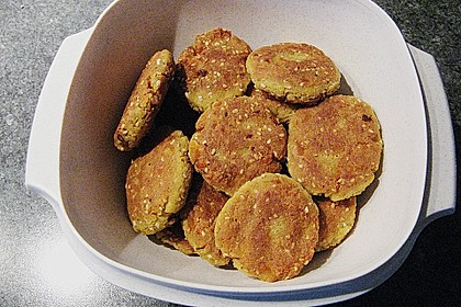 Kartoffel - Tofu B&auml;llchen in Sesam 2