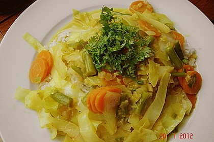 Gem&uuml;se - Curry 6