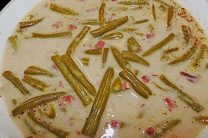 Schnippelbohnen-Suppe 1