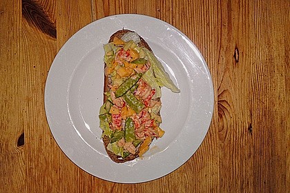 Flusskrebs - Salat