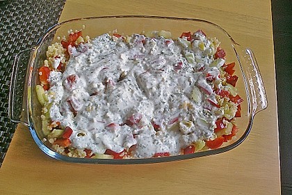 T&uuml;rkischer Bulgur - Auflauf