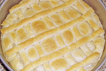 Bl&auml;tterteig - Apfelkuchen