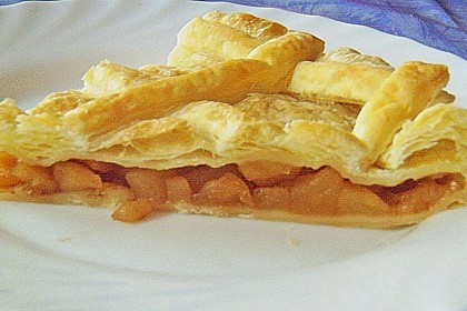 Bl&auml;tterteig - Apfelkuchen 1
