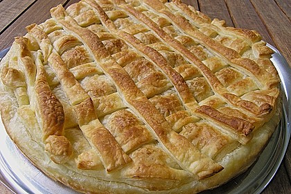 Bl&auml;tterteig - Apfelkuchen 3