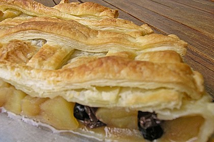 Bl&auml;tterteig - Apfelkuchen 4