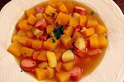 Steckrübensuppe 1