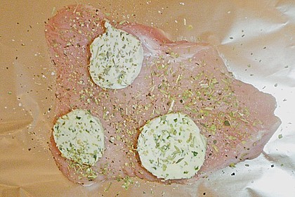 Putenschnitzel in Alufolie 14