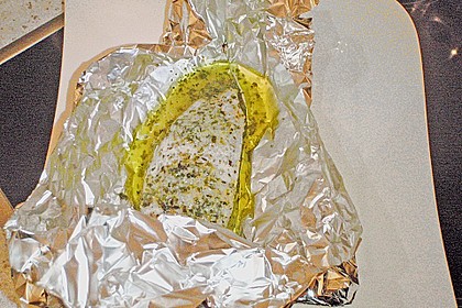 Putenschnitzel in Alufolie 15