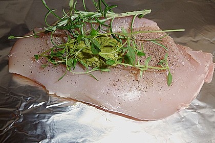 Putenschnitzel in Alufolie 7