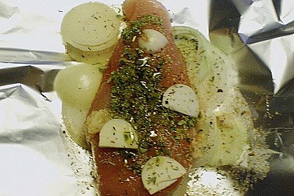 Putenschnitzel in Alufolie 18