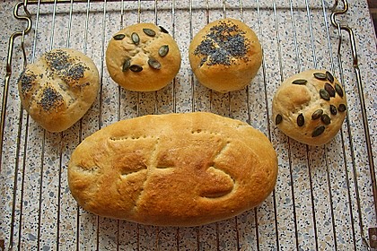 Brot und Brötchen schleifen 15