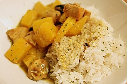 H&uuml;hnchen - Curry mit Kichererbsen und Mangost&uuml;cken 3