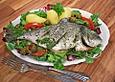 Dorade in der Folie mit Fenchel und Kr&auml;uterbutter