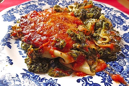 Gr&uuml;nkohl-Lasagne 4