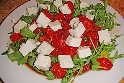 Gebratene Tomaten auf Schafsk&auml;se 1