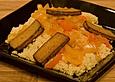 Gebratener R&auml;uchertofu mit Paprikagem&uuml;se und Hirse
