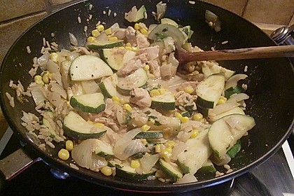 Asiatisches H&auml;hnchen - Curry