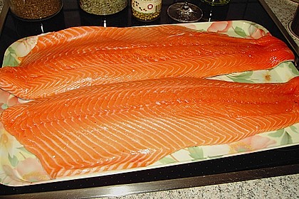 Gebeizter Lachs