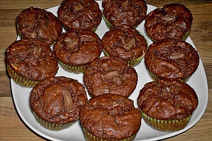 Apfel - Nougat - Muffins 2