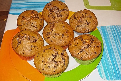 Apfel - Nougat - Muffins 3