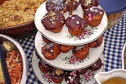Apfel - Nougat - Muffins 4