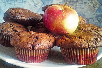 Apfel - Nougat - Muffins 7