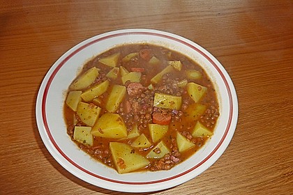 Linsensuppe