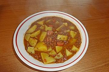 Linsensuppe
