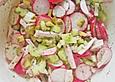 Radieschen - Wurstsalat mit Staudensellerie