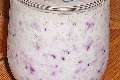 Banane - Blaubeer Smoothie 19