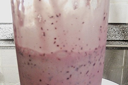 Banane - Blaubeer Smoothie 32