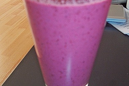 Banane - Blaubeer Smoothie 33