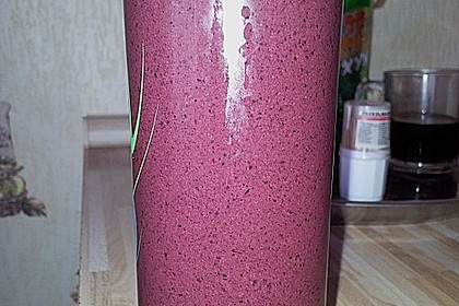 Banane - Blaubeer Smoothie 18